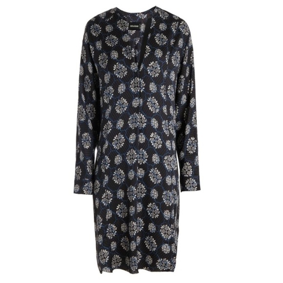 Zadig & Voltaire Rine Print Silk Mini Dress Size S - Picture 7 of 15
